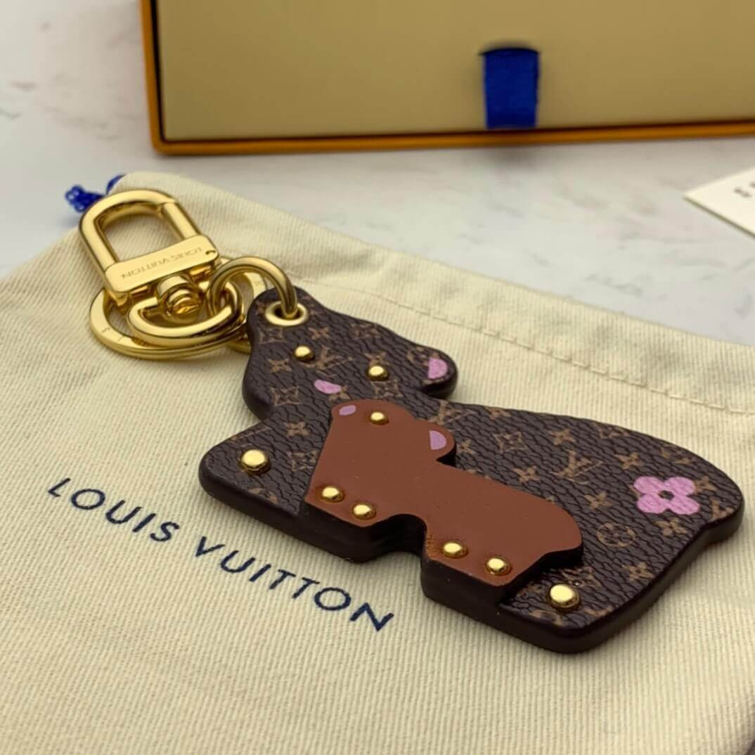 Louis Vuitton Mummy And Baby Bear Bag Charm And Key Holder M69558