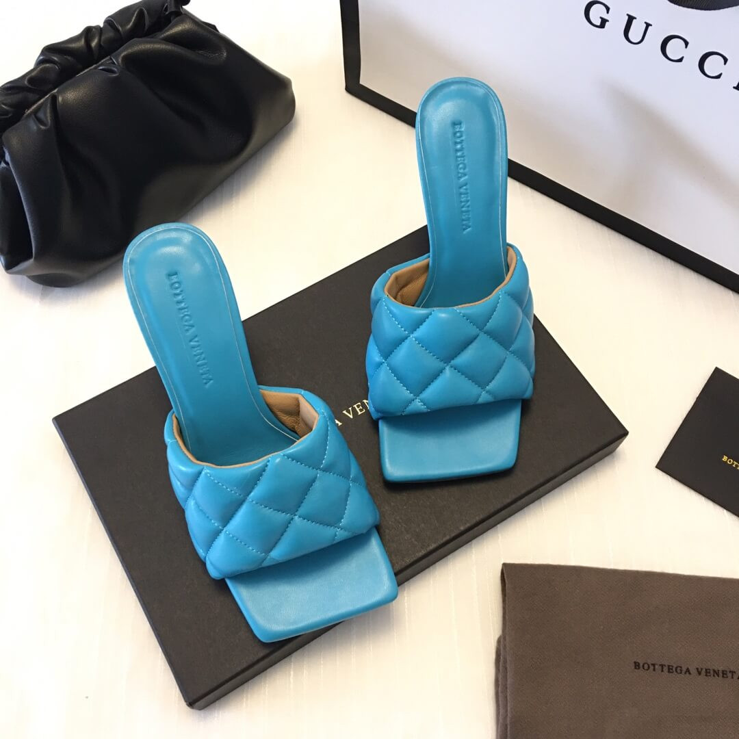 Bottega Veneta Puffy Dream Square Mules 592015