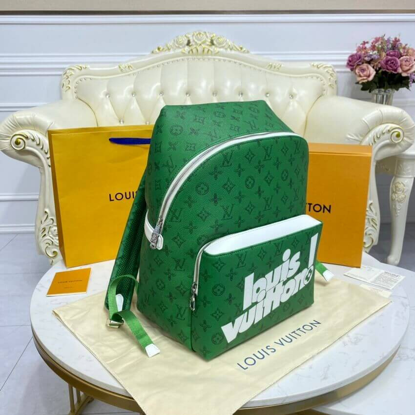 Louis Vuitton Discovery Backpack Green M45879