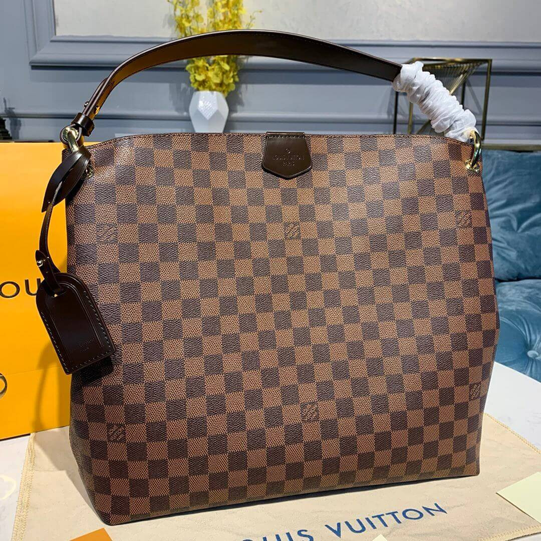 Louis Vuitton Damier Ebene Canvas Graceful MM N44045