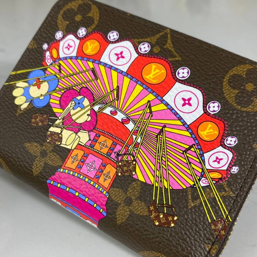 Louis Vuitton Christmas Animation 2020 Zippy Coin Purse M69755