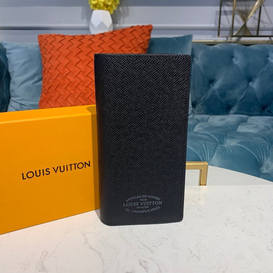 Louis Vuitton Taiga Leather Brazza Wallet M30385