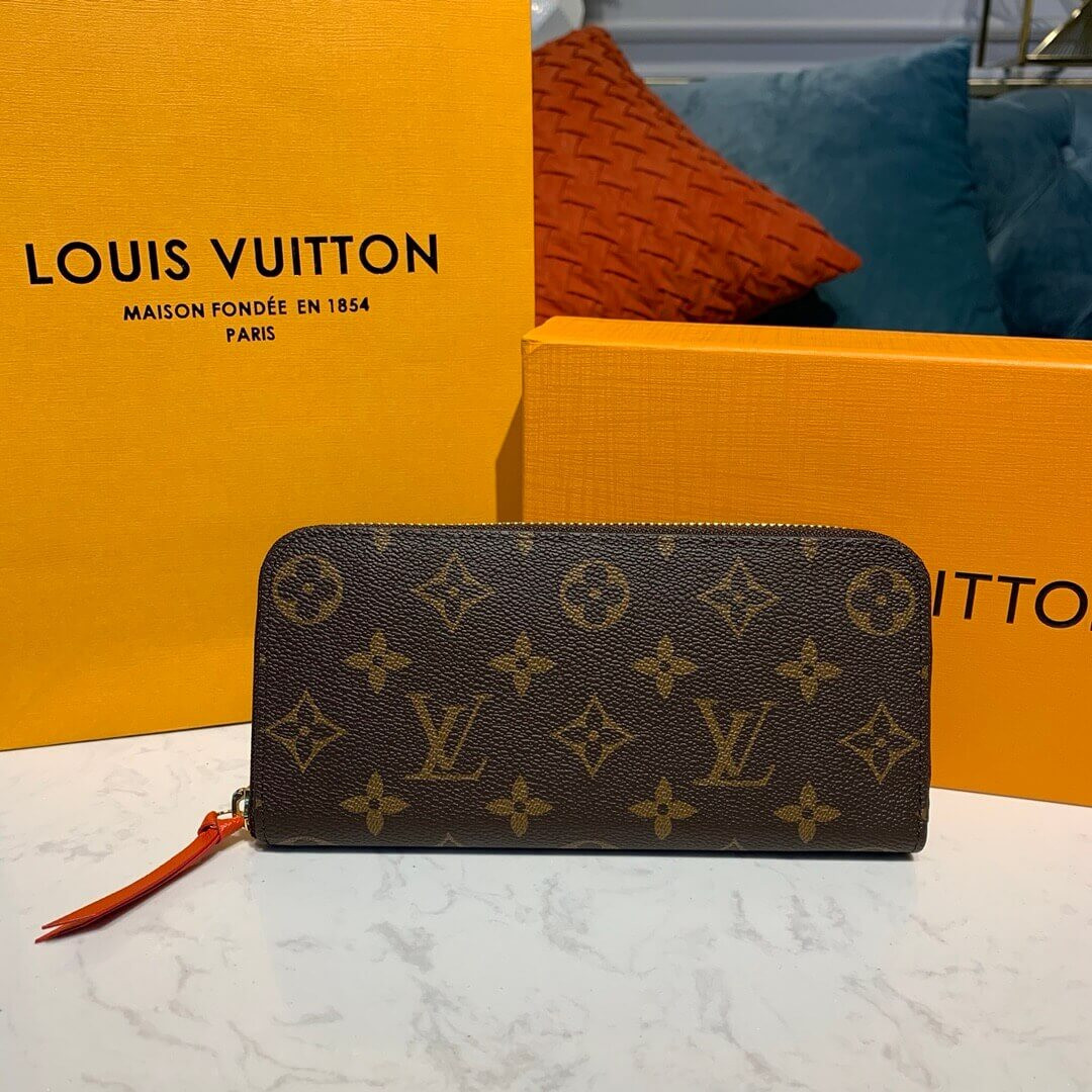 Louis Vuitton Monogram Clemence Wallet M60742 M61298