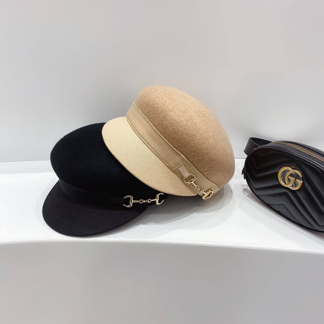 Celine Sailor Cap In Wool Cloth 1666