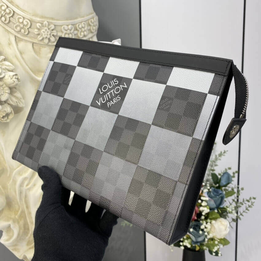 Louis Vuitton Damier Graphite Pochette Voyage MM N60412