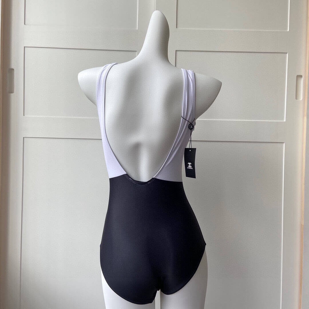 Chanel CC Logo One Piece Swimsuit P62751