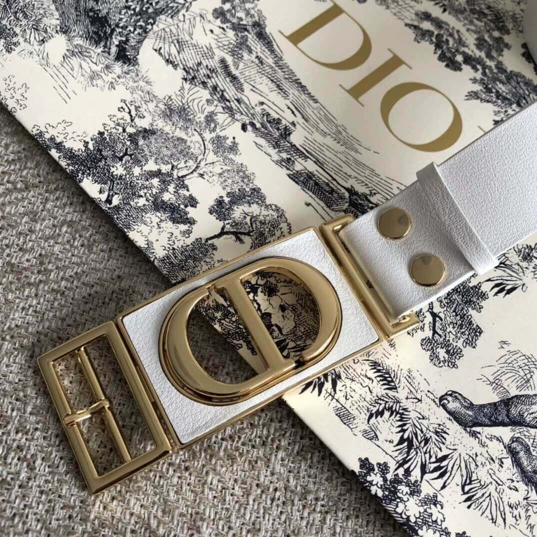 Christian Dior 30 Montaigne in Smooth Calfskin 30mm B0078