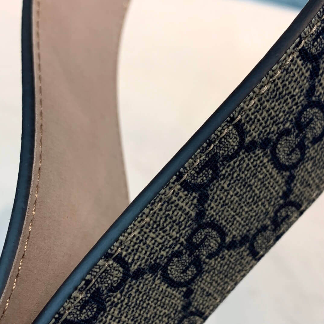 Gucci GG Supreme Belt With G Buckle 411924