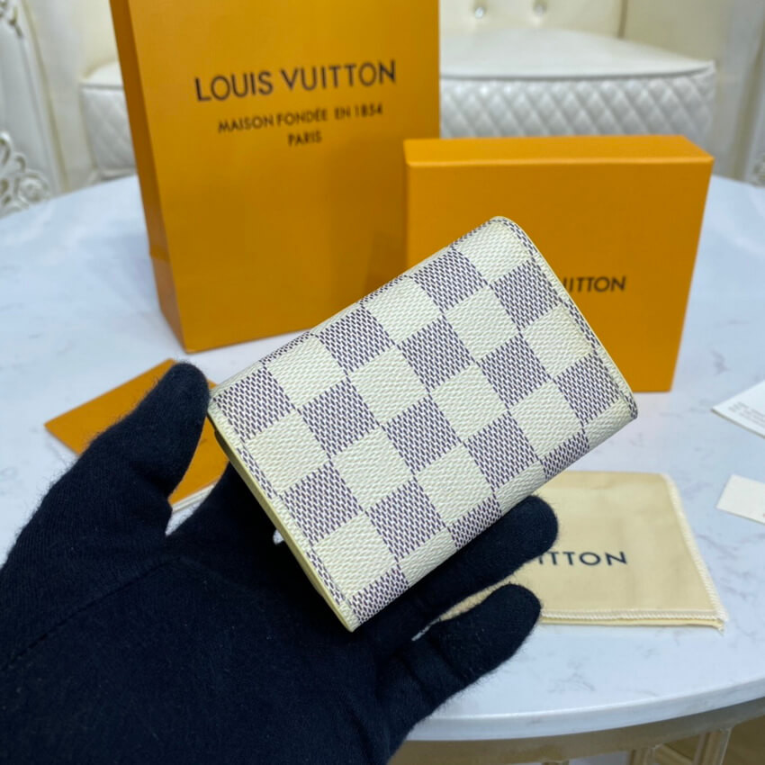 Louis Vuitton Damier Azur Enveloppe Carte De Visite