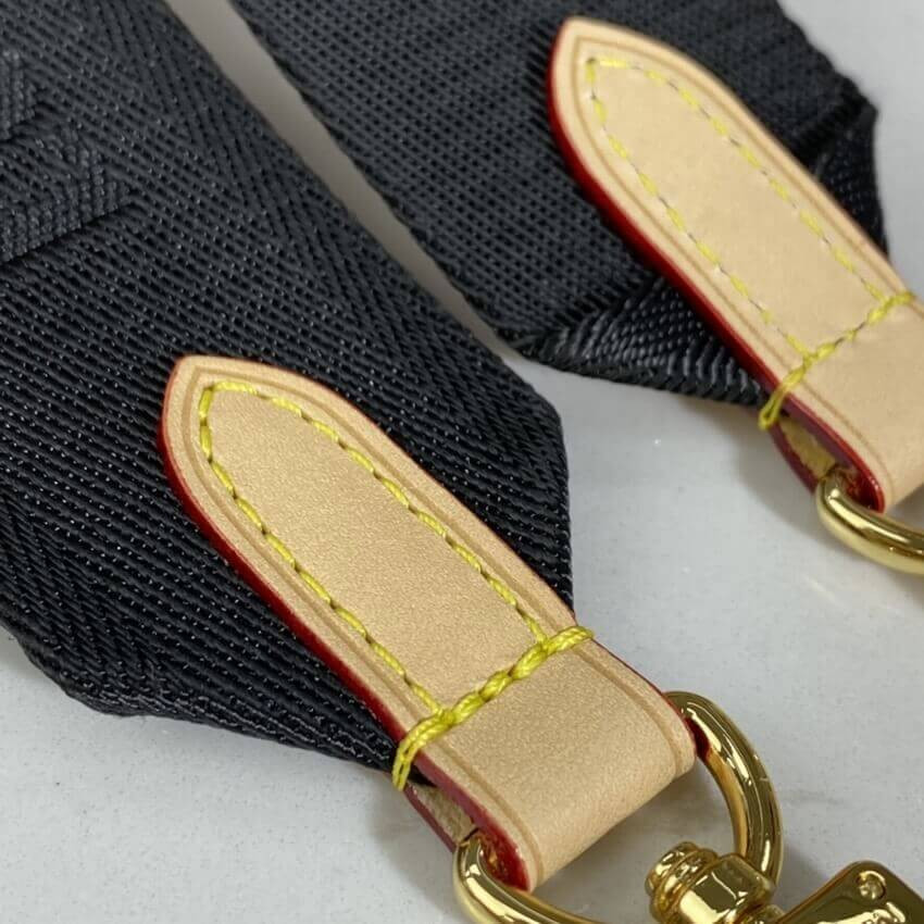 Louis Vuitton Pochette Bandouliere Multi Strap J02487 Black