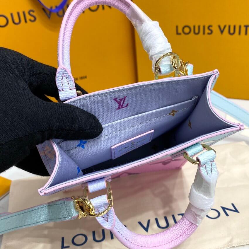 Louis Vuitton Petit Sac Plat M81341 Sunrise Pastel
