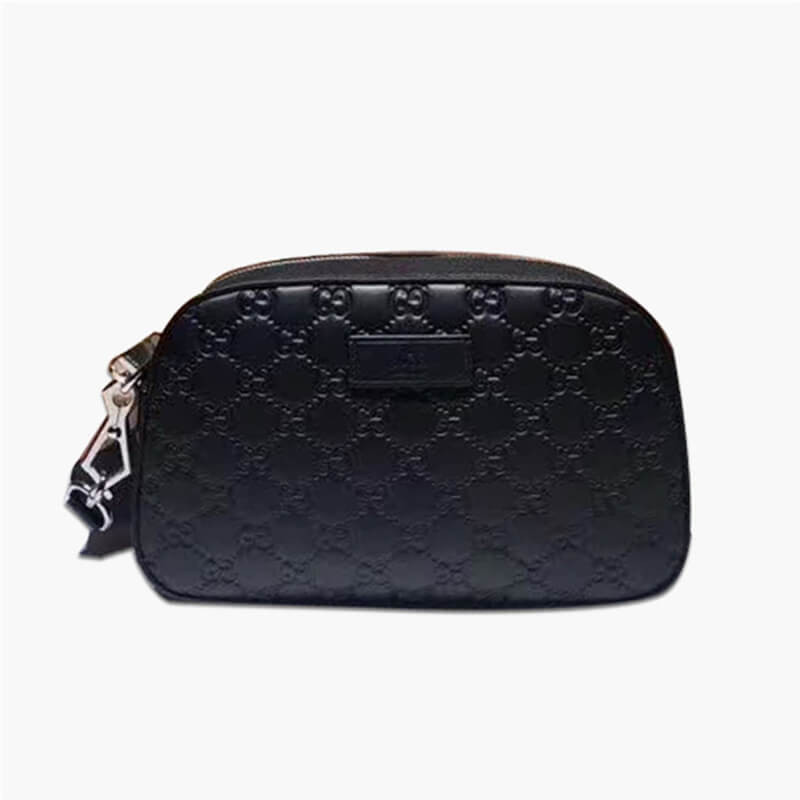 Gucci Signature Leather Shoulder Bag 574886