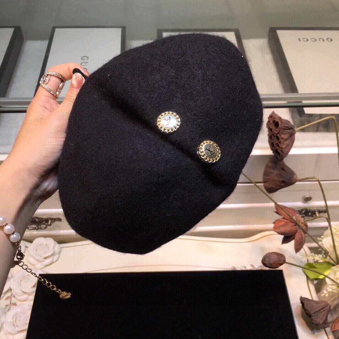 Louis Vuitton Wool Beret 1102