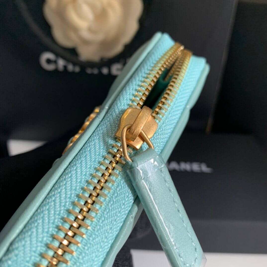 Chanel 19 Zipped Coin Purse AP0949