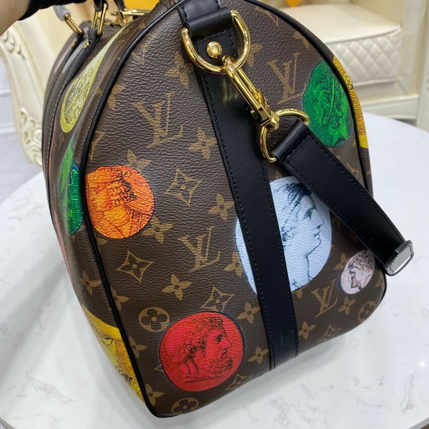 Louis Vuitton Monogram Cameo Printed Keepall Bandouliere 45 M59261