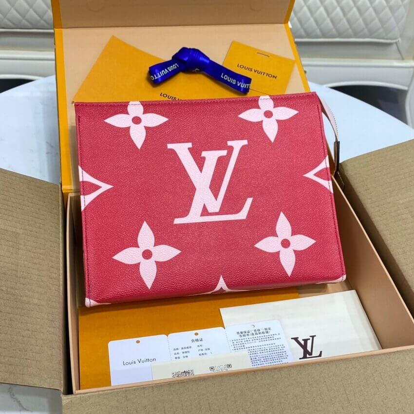 Louis Vuitton Monogram Geant Canvas Toilet Pouch XL M67692
