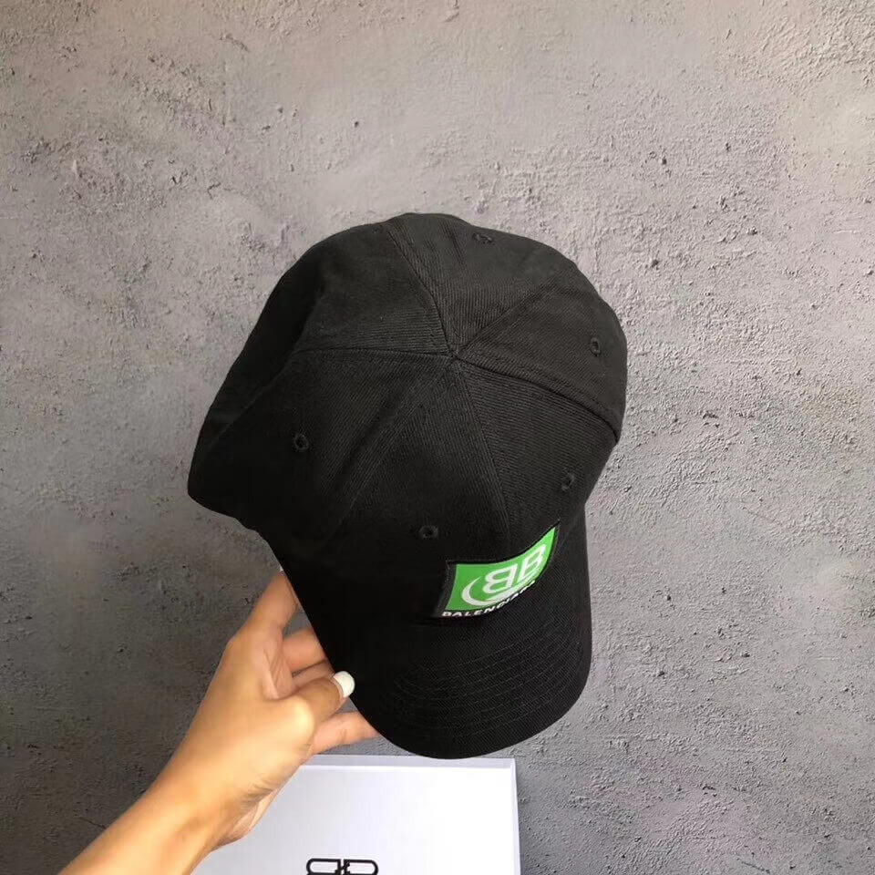 Balenciaga Green Logo Cap 391211