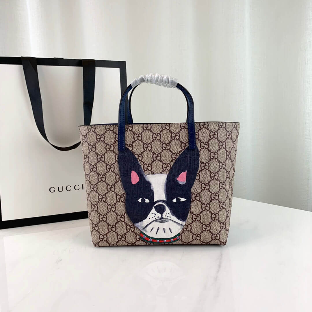 Gucci Childrens GG Dog Tote 410812