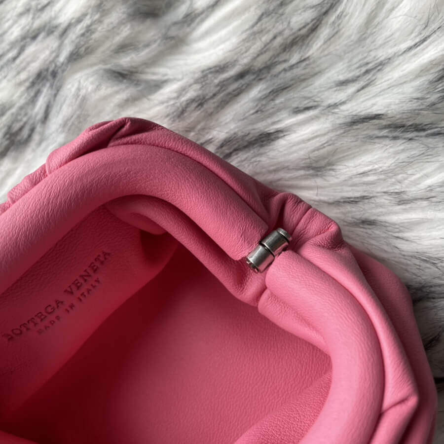 Bottega Veneta The Pouch Mini Leather Clutch 1364361