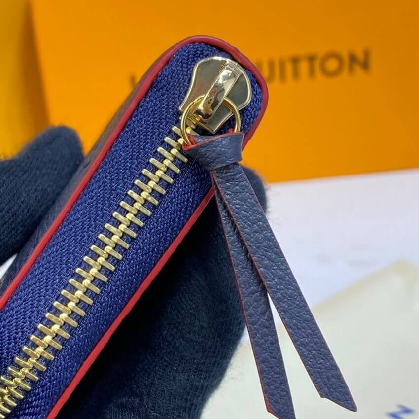 Louis Vuitton Monogram Empreinte Leather Clemence Wallet M69415