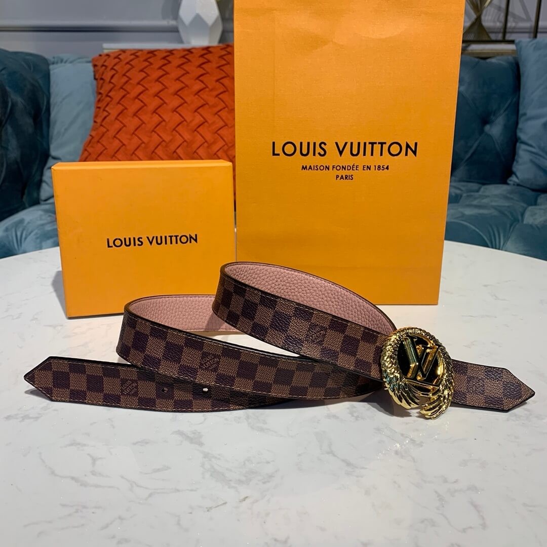 Louis Vuitton 30mm LV Circle Reversible Belt M0111U