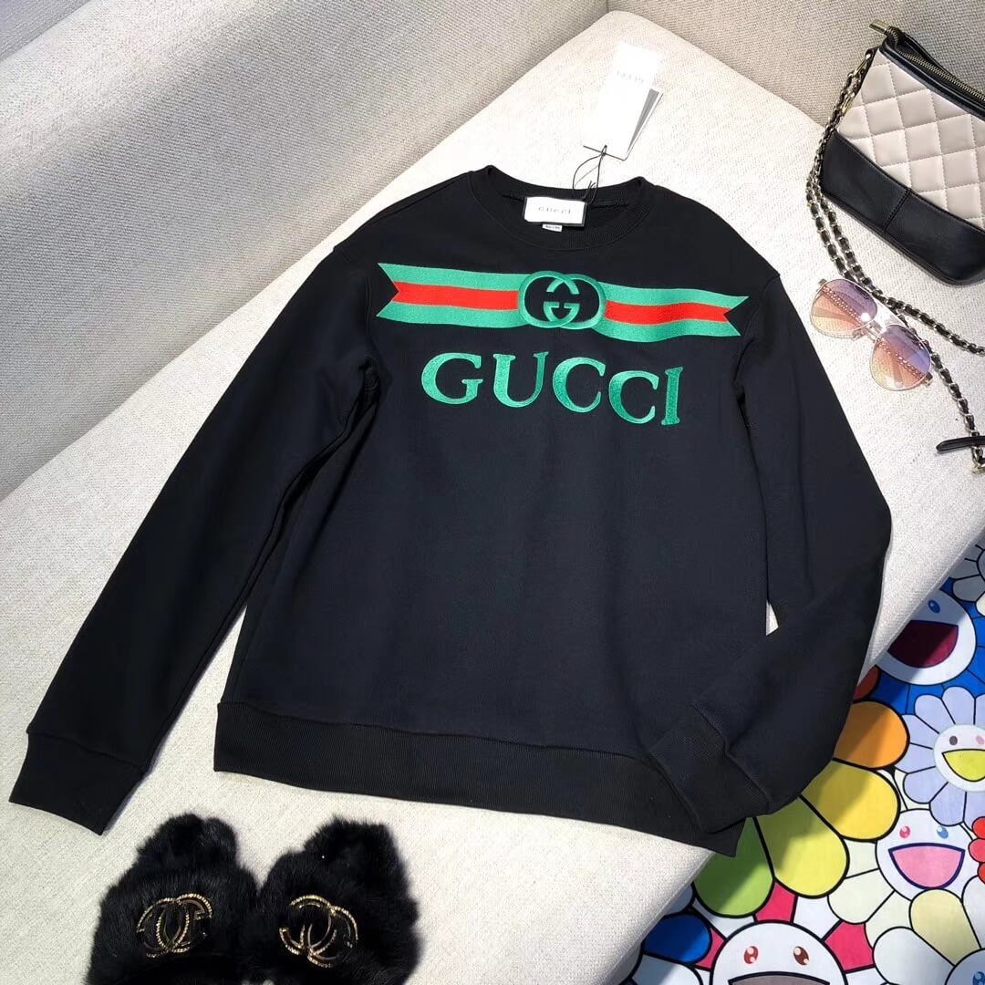 Gucci Oversize Sweatshirt With Gucci Logo 469250
