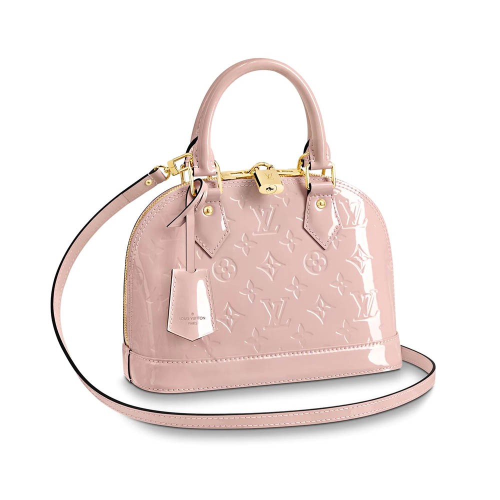 Louis Vuitton Monogram Vernis Alma BB M50415