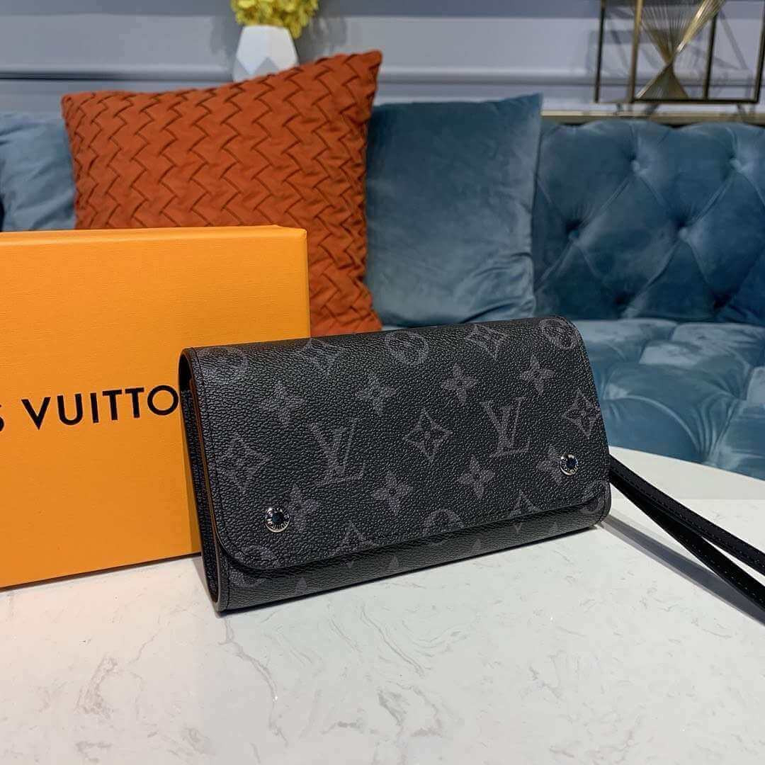 Louis Vuitton Monogram Eclipse Canvas Kasai Wallet M58080
