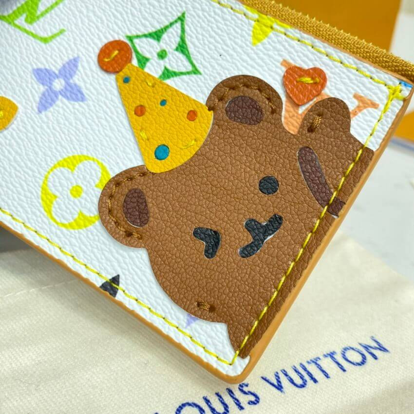Louis Vuitton Happy Bear Coin & Card Holder