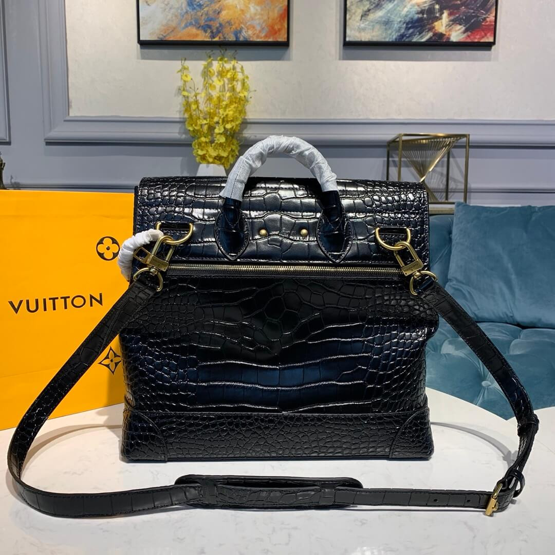 Louis Vuitton Crocodile Leather Steamer PM M44977