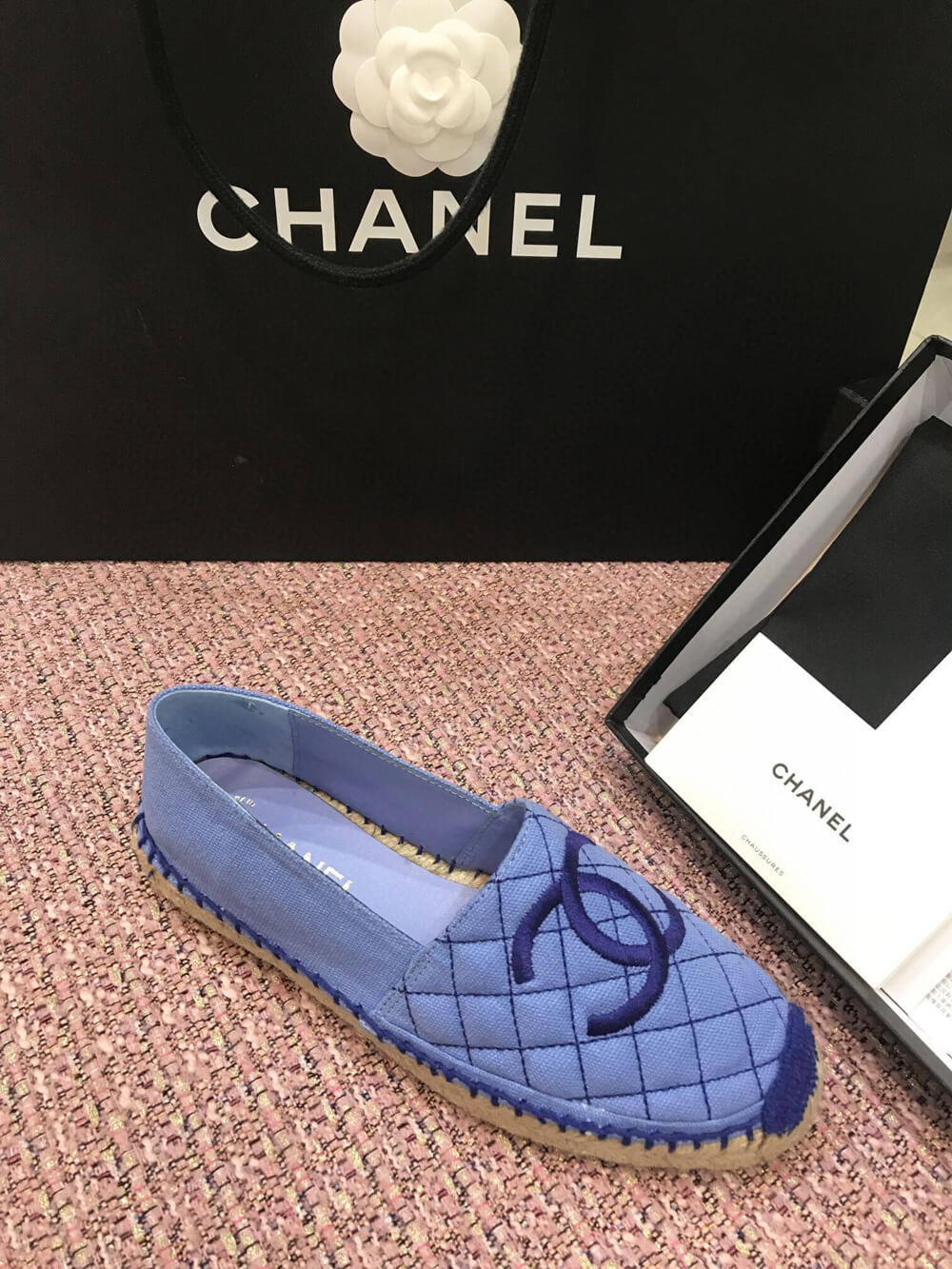 Chanel Quilted Espadrilles G32910