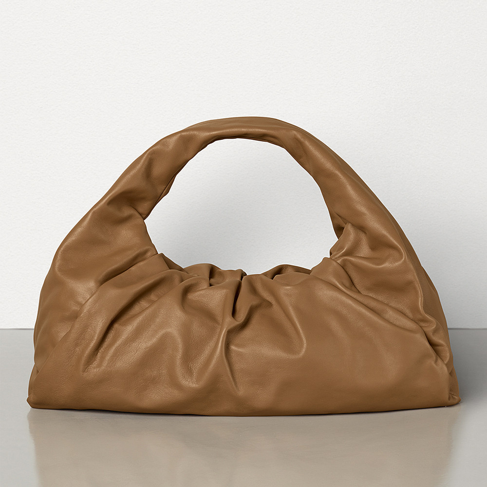 Bottega Veneta The Shoulder Pouch Large Leather Bag 607984