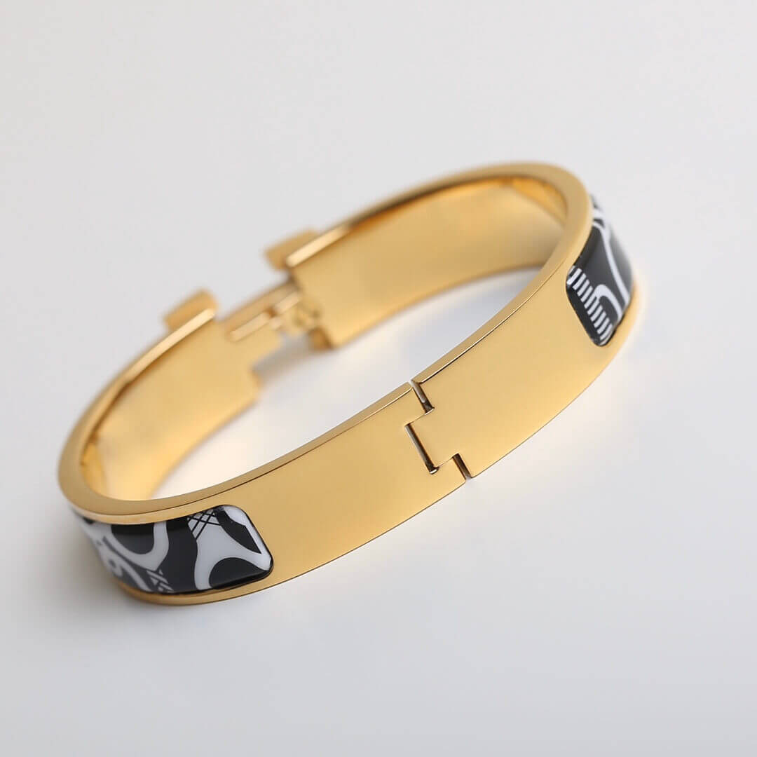 Hermes Clic H Panoplie Equestre Bracelet H708