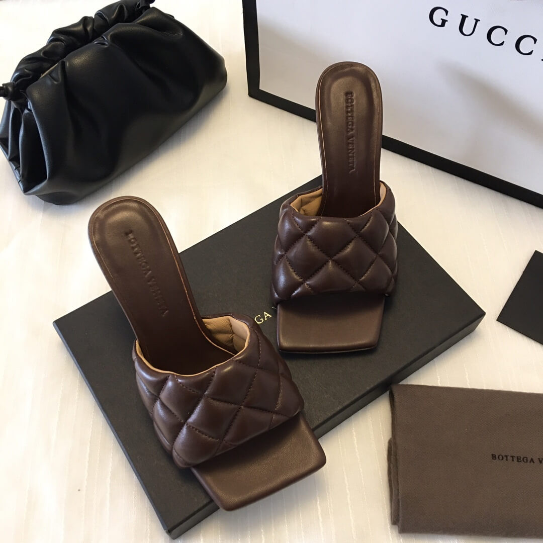 Bottega Veneta Puffy Dream Square Mules 592015