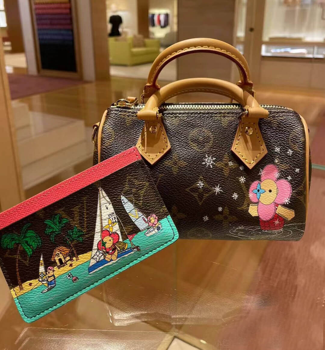 Louis Vuttion Monogram Nano Speedy M82624 Vivienne Print