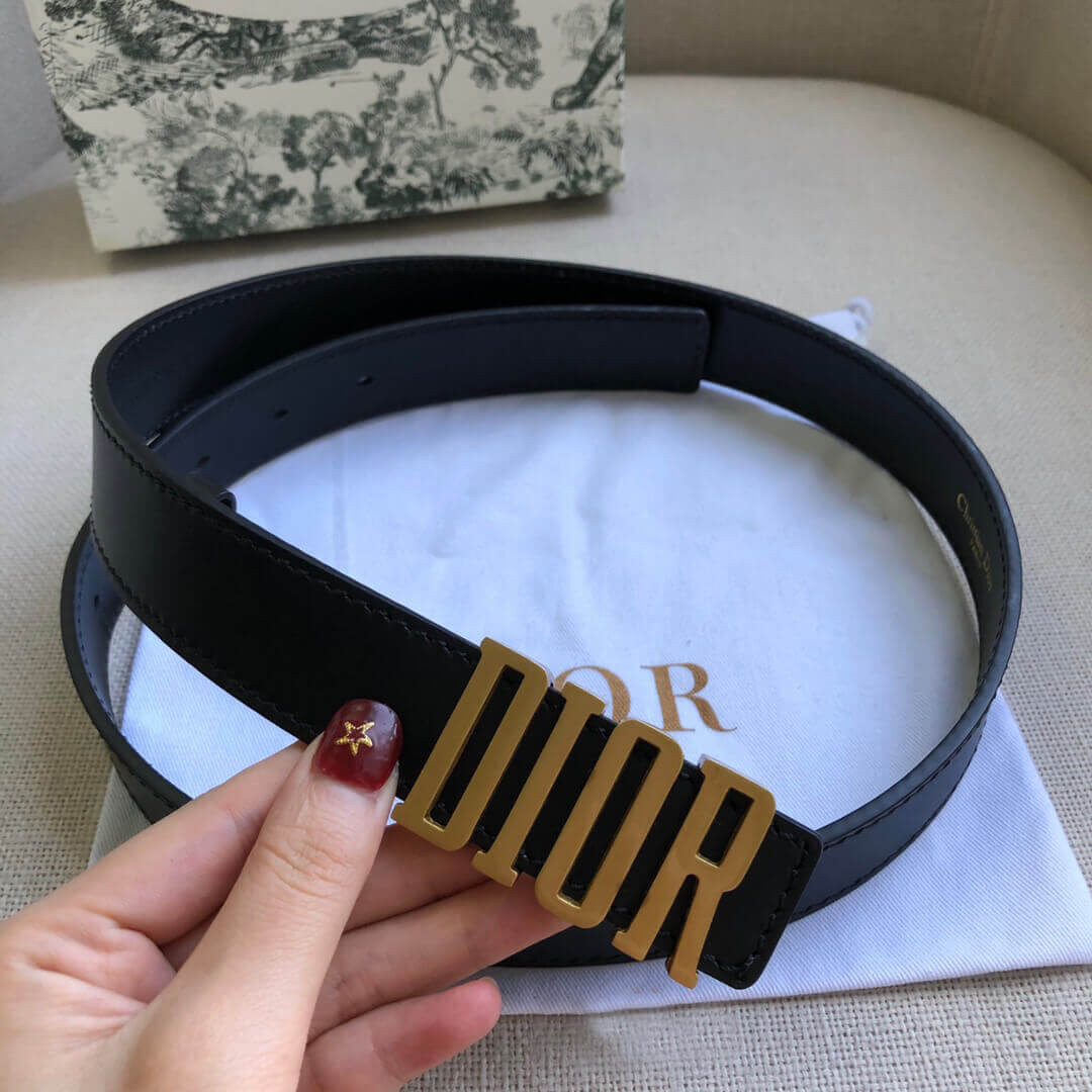 Christian Dior D-Fence 3.0cm Belt B0384