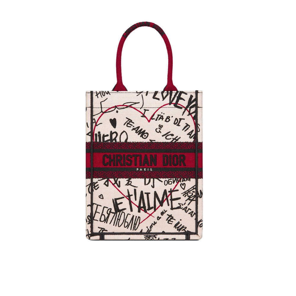 Dior Dioramour Vertical Book Tote Bag M1272