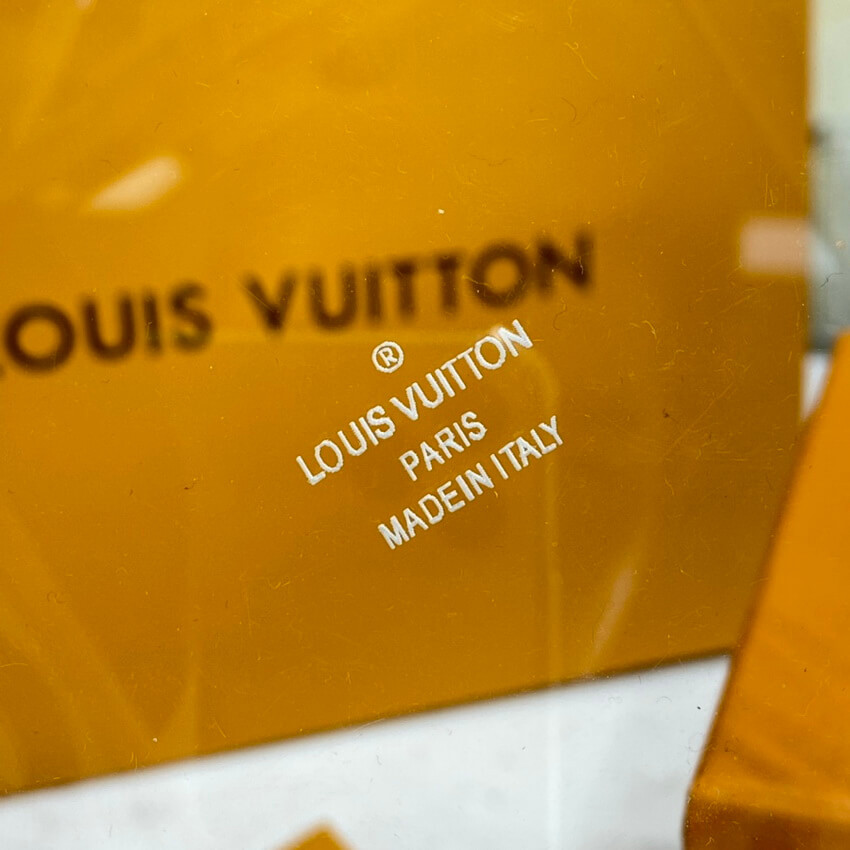 Louis Vuitton Cube Scott Box in Transparent GI0488
