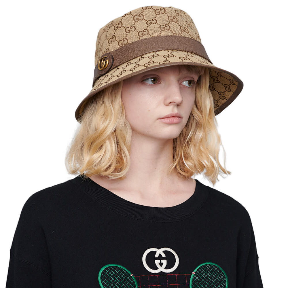 Gucci GG Canvas Fedora 576587