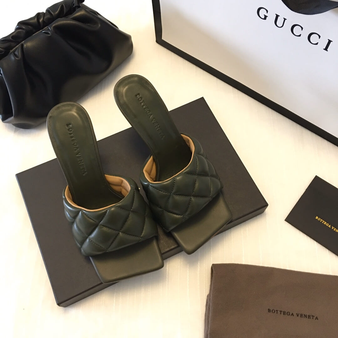 Bottega Veneta Puffy Dream Square Mules 592015