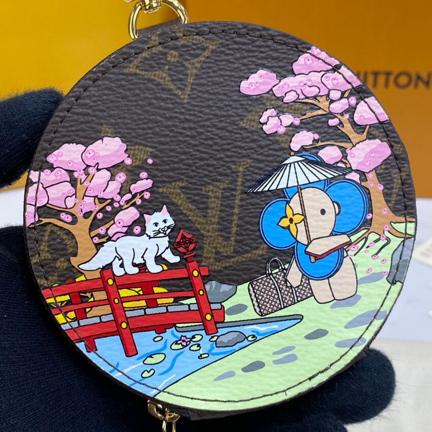 Louis Vuitton Monogram Round Coin Purse M80864