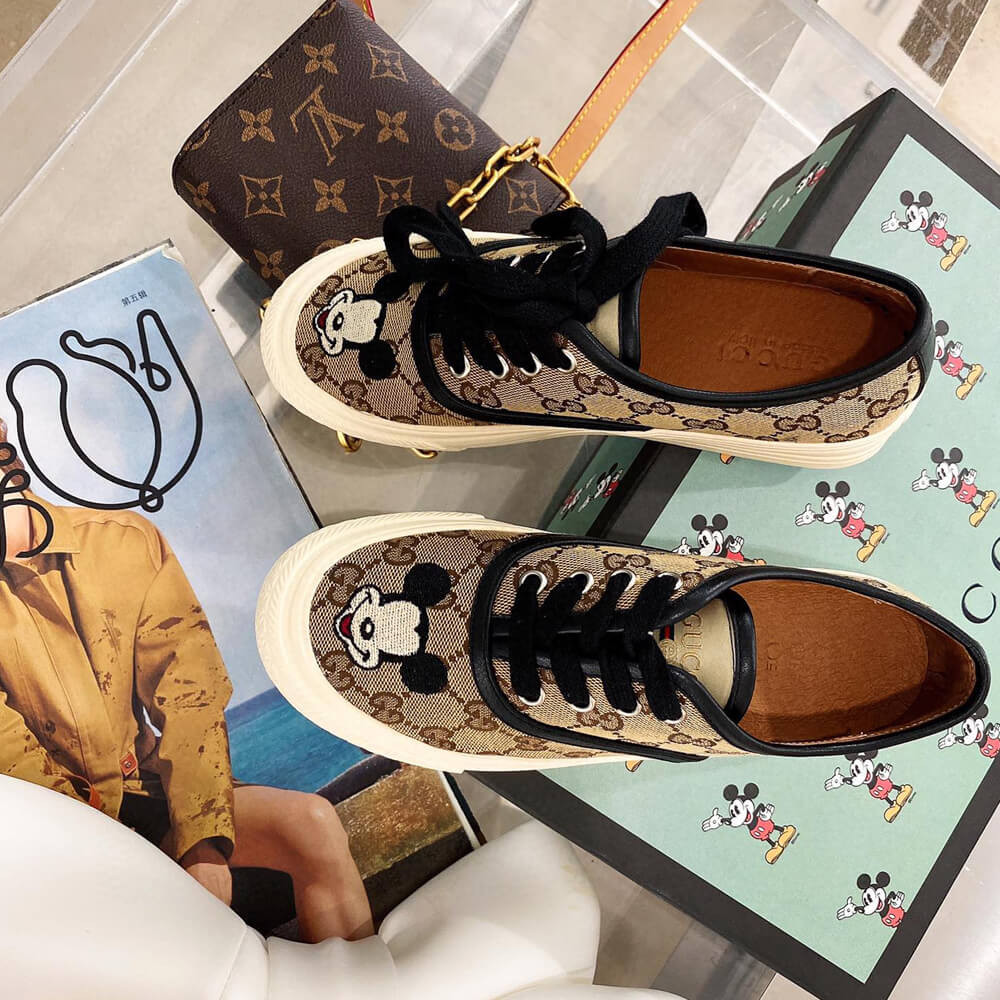 Gucci GG Disney x Gucci Sneaker 875604 Black