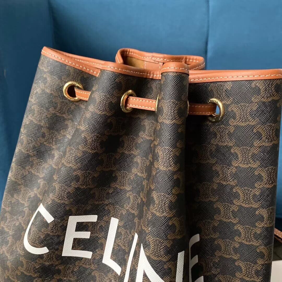 Celine Medium Sailor Bag In Triomphe Canvas 191532