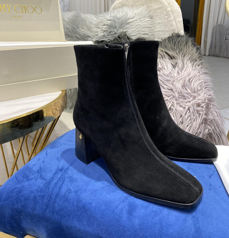 Jimmy Choo Bryelle 85 Suede Ankle Boots J173