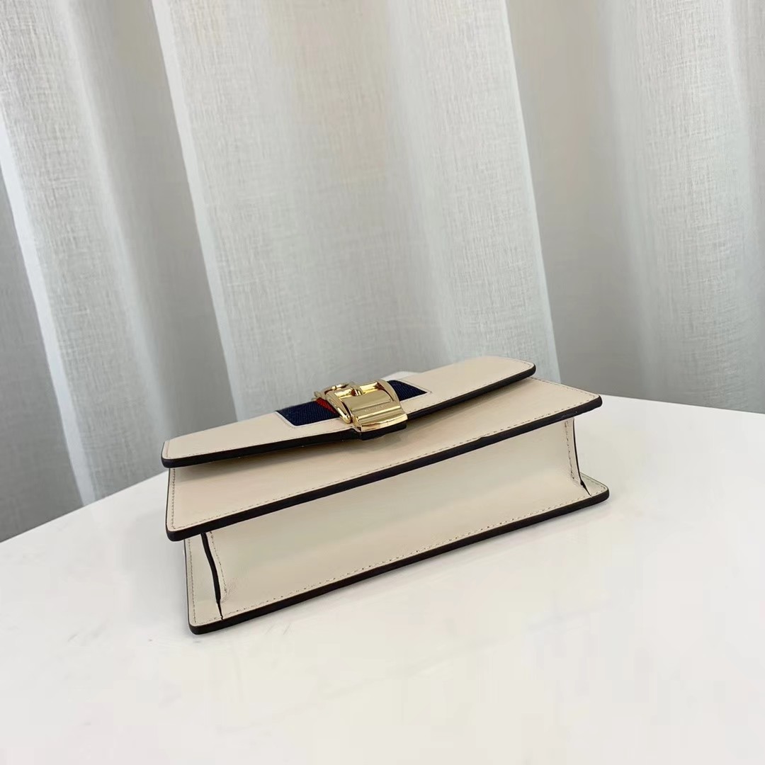 Gucci Sylvie Leather Super Mini Bag 494646