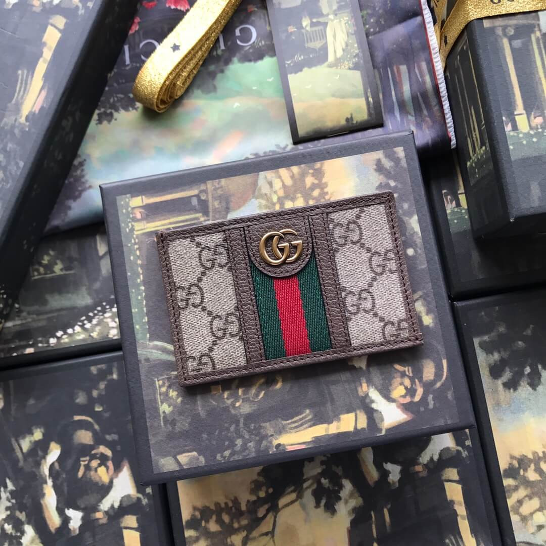 Gucci Ophidia GG Card Case 597617