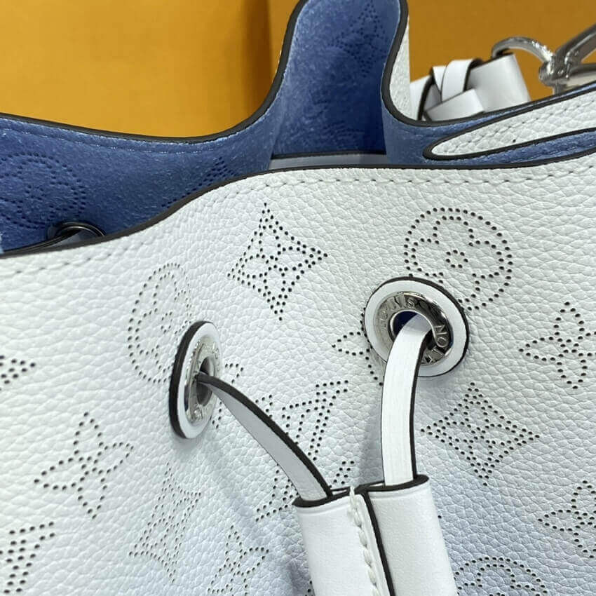 Louis Vuitton Muria Bag Gradient Blue Mahina Leather M57853
