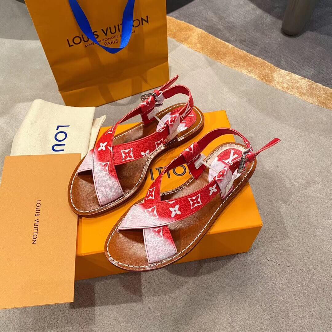 Louis Vuitton LV Escale Palma Flat Sandal 1A7TPG