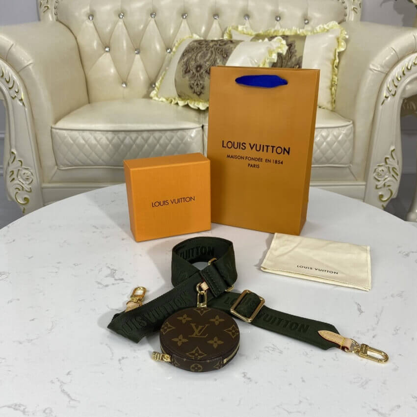 Louis Vuitton Pochette Bandouliere Multi Strap J02493 Khaki