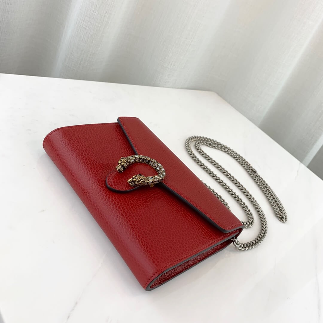 Gucci Dionysus Leather Mini Chain Bag 401231